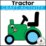 Tractor Craft | Transportation Crafts | Transportation Activities