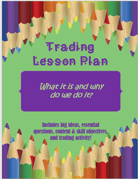 Preview of Trading Lesson Plan