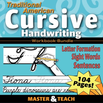 Preview of Traditional American Cursive Handwriting