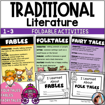 Forest Animals Foldable Graphic Organizer