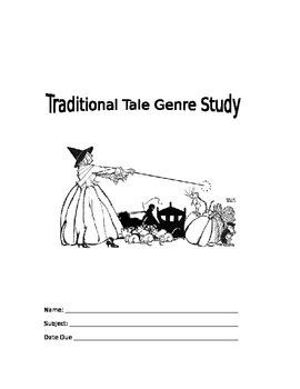 Preview of Traditional Tale Genre Study Booklet