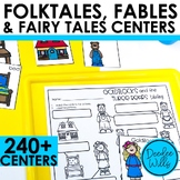 Folktales Fables Fairy Tales Math and Literacy Centers Kin