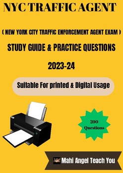 Preview of Traffic Enforcement Agent Exam Study Guide 2023-24: NYC Career Prep
