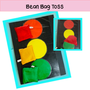 Traffic Light Bean Bag Toss by Teaching the TOT Flock | TPT