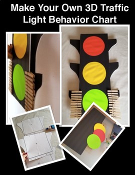 Red Light Behavior Chart Worksheets Teaching Resources Tpt