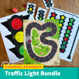 Traffic Light Bundle / Transportation/ Patterns/ Color Sor