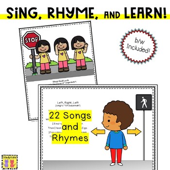Traffic Safety: Songs & Rhymes by KindyKats | Teachers Pay Teachers