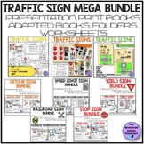 Community Sign BUNDLE Adapted Books, Worksheets, File Fold