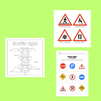 Traffic Sign Printables For Preschoolers by Brain Printable Activity