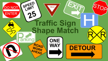 Preview of Traffic Sign Shape Match Up