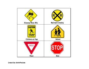 Traffic Signs Investigation Activity By 2broketeachers 