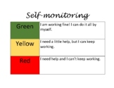 Traffic lights - Self monitoring during class