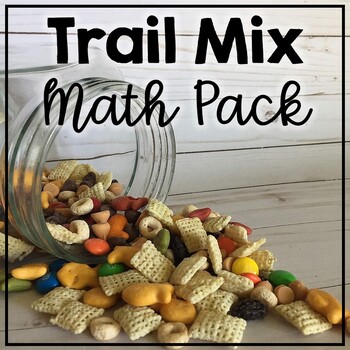 Preview of Trail Mix Math Worksheets