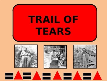 Preview of Experience the Trail of Tears