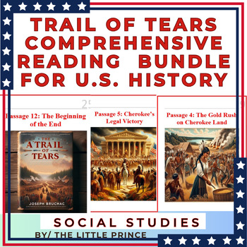 Preview of Trail of Tears: Comprehensive Reading Comprehension Bundle for U.S. History