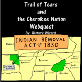 Trail of Tears and the Cherokee Nation Webquest