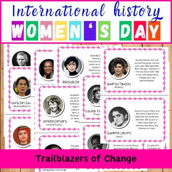 Preview of Trailblazers of Change: 32 Influential Francophone Women in french