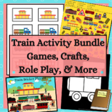 Train Activities Bundle Games Crafts and More