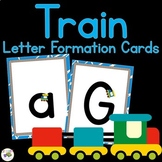 Train Alphabet and Handwriting Cards {Perfect for RtI, & i