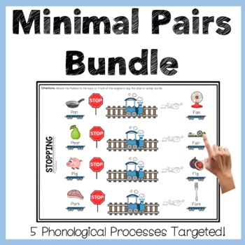 Preview of Train Articulation Minimal Pairs Bundle