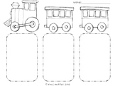 Train Beginning Middle and End Response Sheet