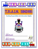 Train Binder Cover