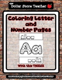 Train - Coloring Letter and Number 0 - 10 (37 Pages) *oc