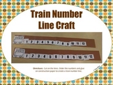 Train Number Line Craft