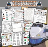 Train / Railroad Themed Activity Set