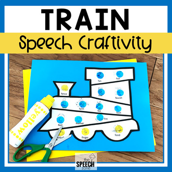 Easy Shape Train Craft for Kids - Look! We're Learning!