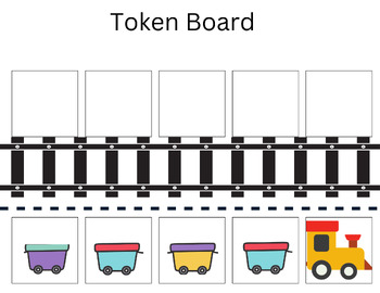 Preview of Train Token Board