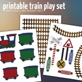 Train Tracks Magnetic Travel Activity and Play Set