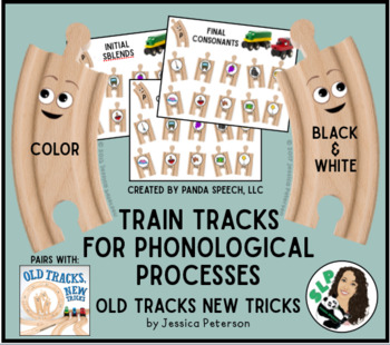 Preview of Train Tracks for Phonological Processing Toy Companion