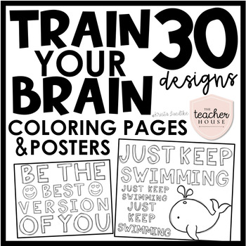 Sel Social Emotional Learning Train Your Brain Coloring