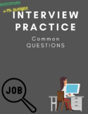 Training Students for Job Interviews with Common Question 