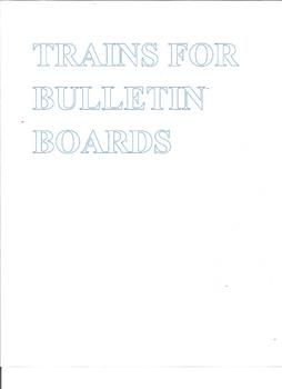 Preview of Trains for Bulletin Boards