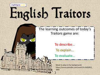 Preview of Traitors English