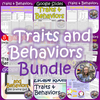 Preview of Traits/Heredity Bundle (Inherited/Acquired Traits-Instincts/Learned Behavior)