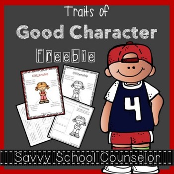 Preview of Traits of Good Character - Citizenship