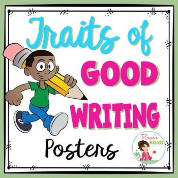Preview of Traits of Writing Free Posters