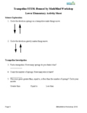 Trampoline STEM - Kindergarten and First Grade