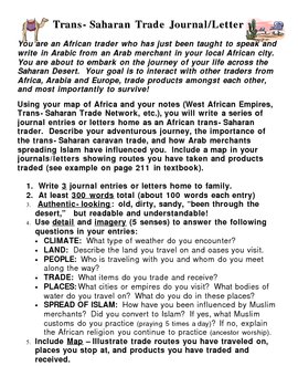 Preview of Trans-Saharan Trade Journal