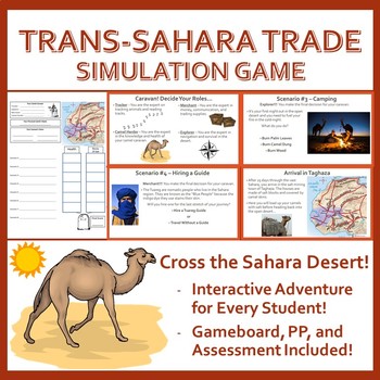 Preview of Trans-Saharan Trade Simulation Game - Ibn Battuta and the Mali Empire