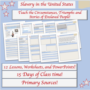 Preview of Transatlantic Slave Trade | Slavery | US History | Full Unit