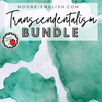 Preview of Transcendentalism Bundle (5 resources, 45 pgs, 130+ questions) / Print + Digital