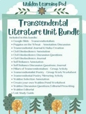 Transcendentalism Literature Unit Bundle