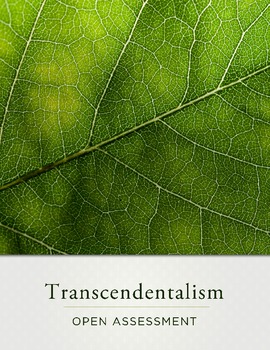 Preview of Transcendentalism Open Assessment