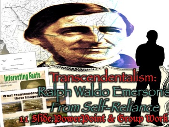 Preview of Transcendentalism & Ralph Waldo Emerson's From Self-Reliance with Google Slides