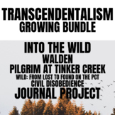 Transcendentalism Unit Bundle- Into the Wild, Cheryl Stray