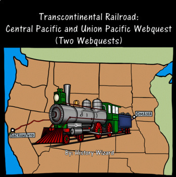 transcontinental railroad clipart